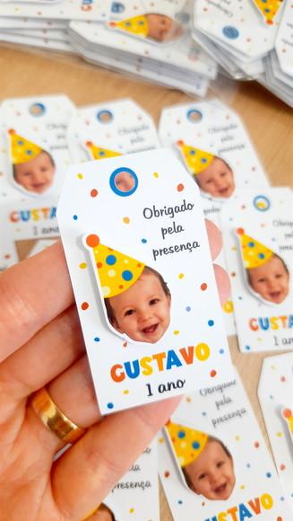 Tag Personalizada com Rostinho