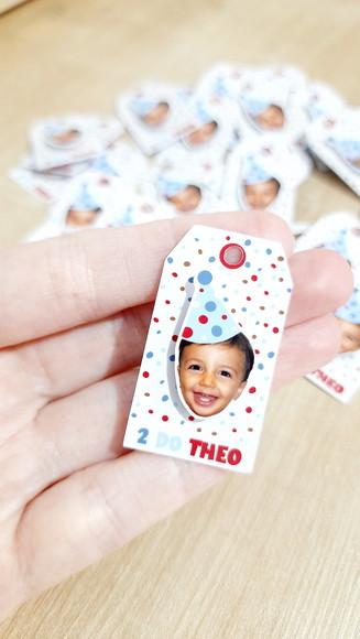 Tag Personalizada com Rostinho