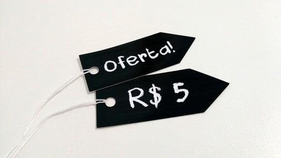Tag preço - Quitandinha