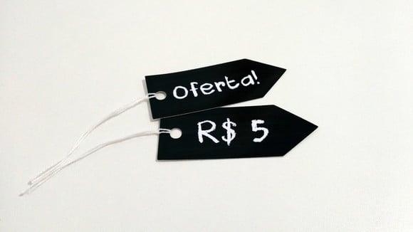 Tag preço - Quitandinha