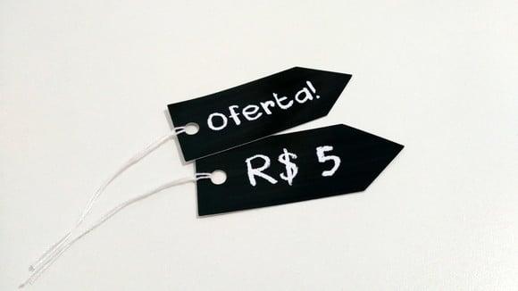 Tag preço - Quitandinha