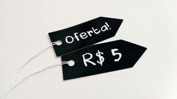 Tag preço - Quitandinha
