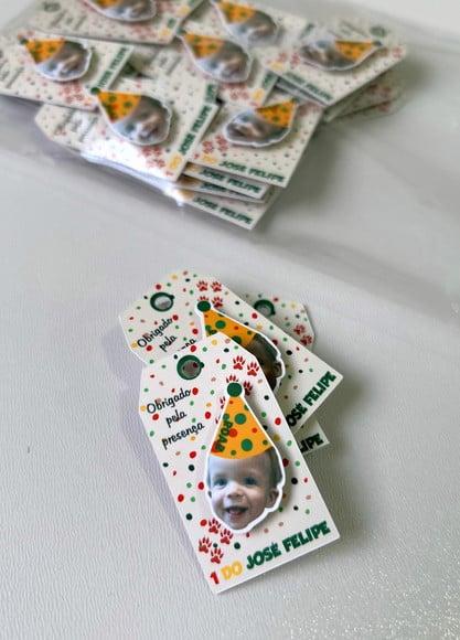Tag Personalizada com Rostinho Safari