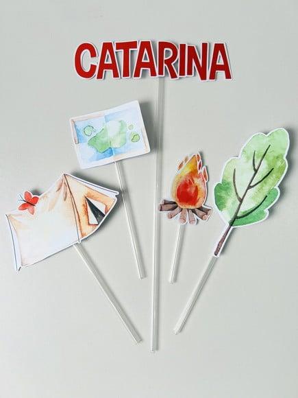Topo de Bolo - Acampamento