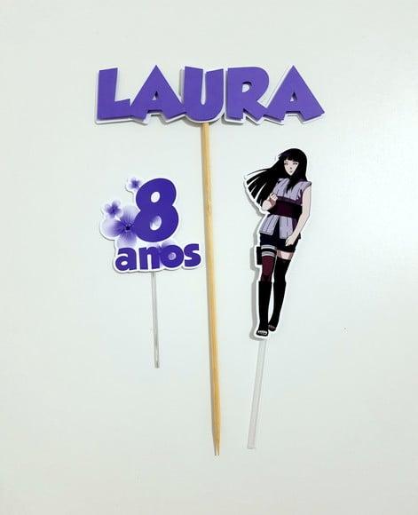 Topo de Bolo - Hinata Hyuga