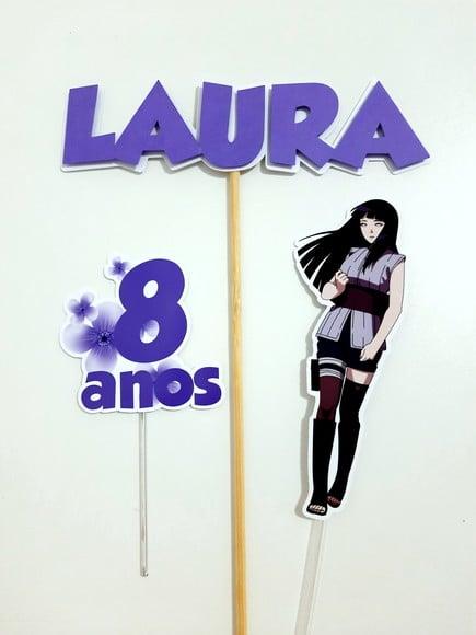 Topo de Bolo - Hinata Hyuga