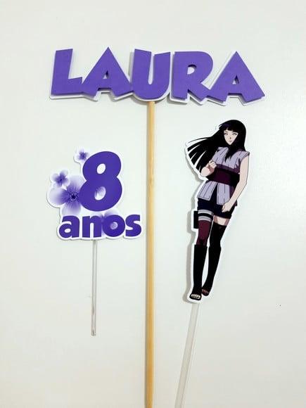 Topo de Bolo - Hinata Hyuga