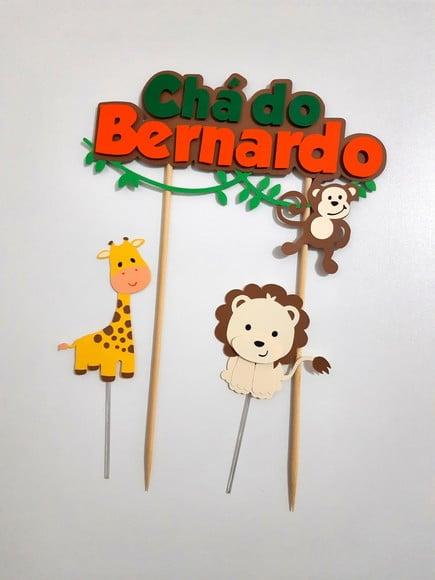 Topo de Bolo - Safari