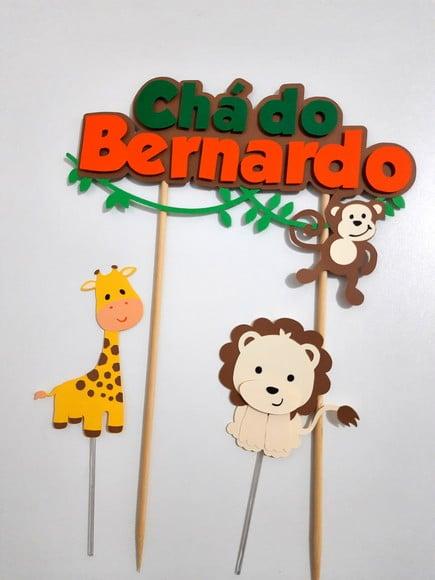 Topo de Bolo - Safari
