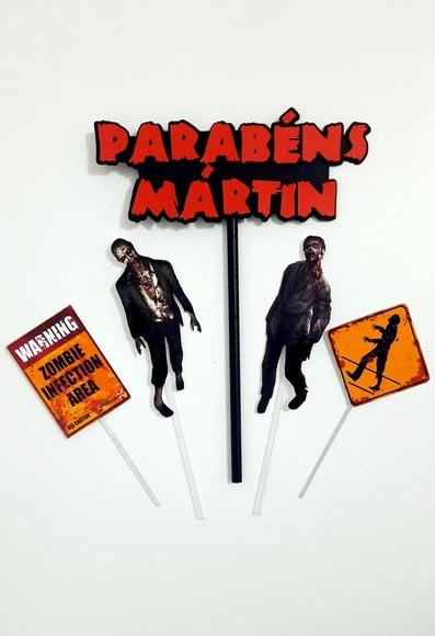 Topo de Bolo - Zumbi