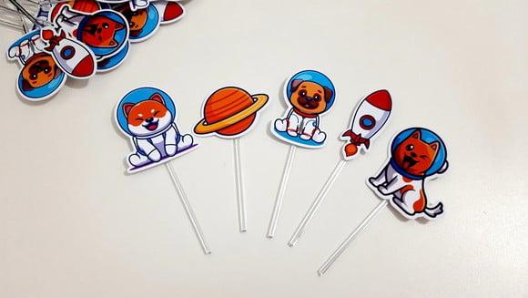 Topper - Cachorrinho Astronauta