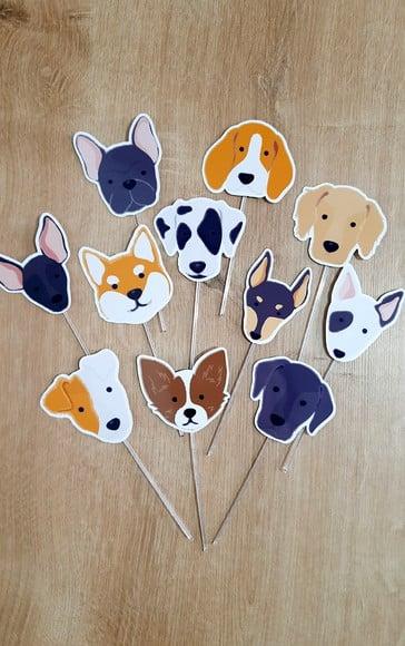 Topper - Cachorrinhos