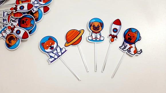 Topper - Cachorrinho Astronauta
