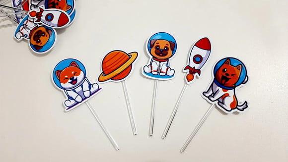 Topper - Cachorrinho Astronauta