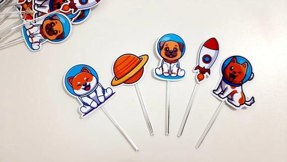 Topper - Cachorrinho Astronauta