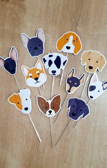 Topper - Cachorrinhos