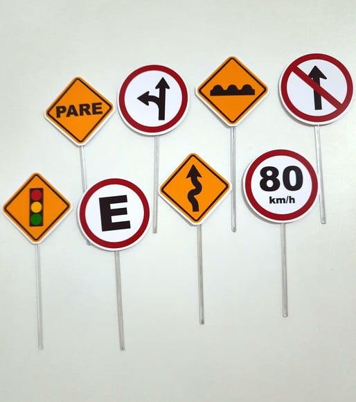 Topper - Placas de Trânsito