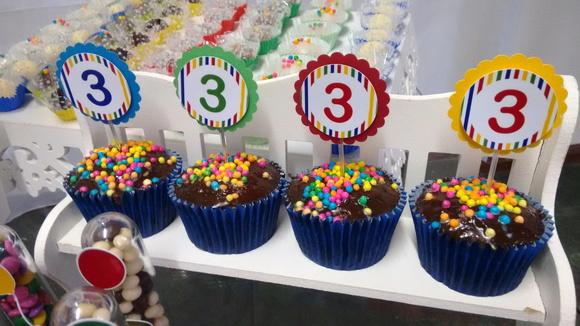 Topper 3D Colorido