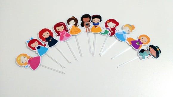 Topper Princesas