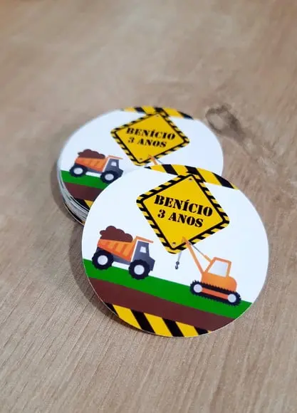 Adesivo 5 cm - Construção