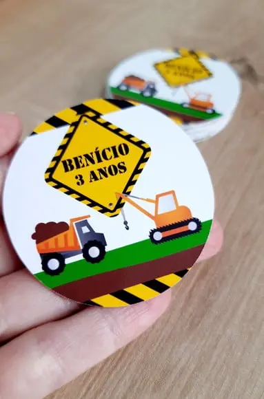 Adesivo 5 cm - Construção