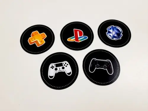Adesivo 5 Cm - Video Game