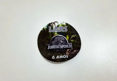Adesivo 5 cm Dinossauro