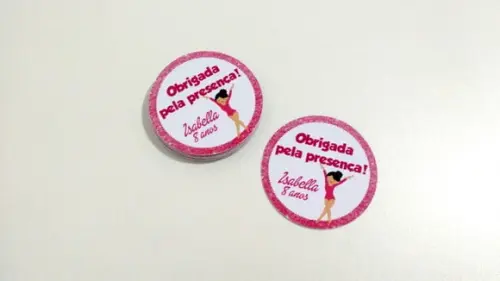 Adesivo 5 cm Ginástica Ritmica