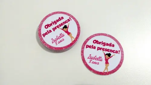 Adesivo 5 cm Ginástica Ritmica