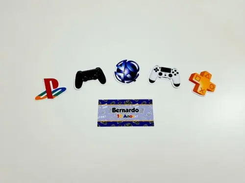 Adesivo e apliques - Video Game
