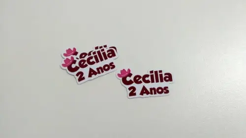 Adesivo Nome - Fazendinha