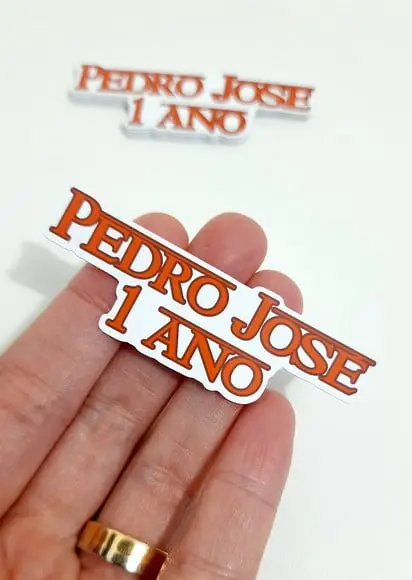 Adesivo Nome - Rei Leão