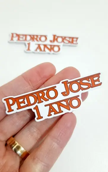 Adesivo Nome - Rei Leão