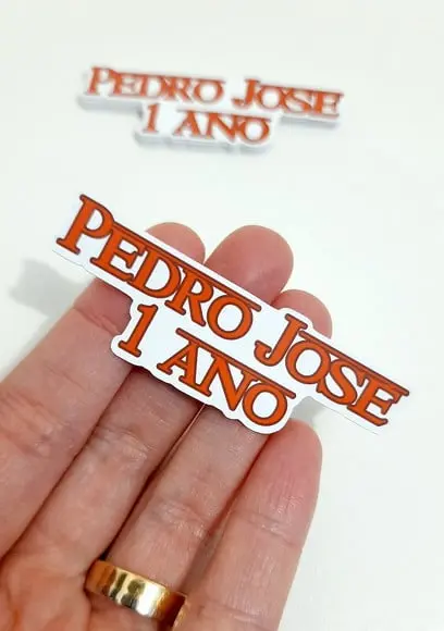 Adesivo Nome - Rei Leão
