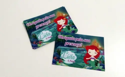 Adesivo para bolha de sabão - Sereia