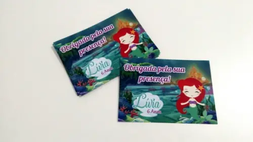 Adesivo para bolha de sabão - Sereia