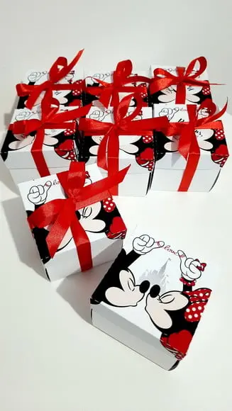 Anúncio de Gravidez - Mickey e Minnie