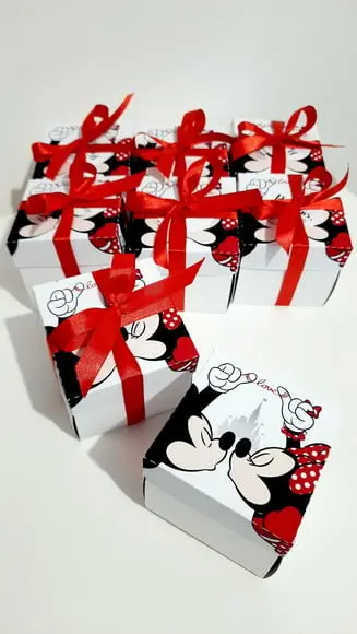 Anúncio de Gravidez - Mickey e Minnie