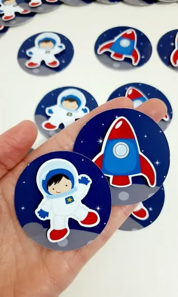 Aplique 3d - Astronauta