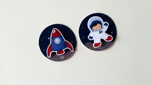 Aplique 3d - Astronauta