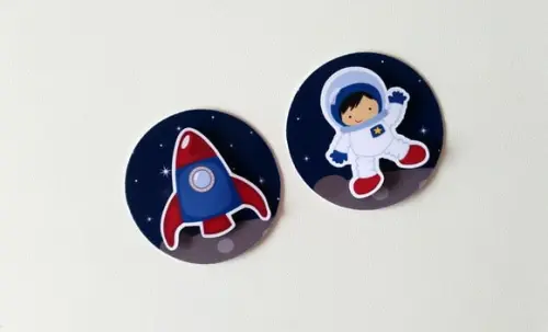 Aplique 3d - Astronauta