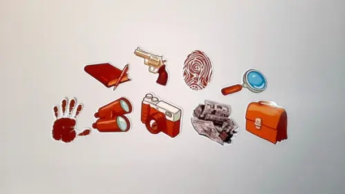 Aplique 7 cm - Detetive Sherlock Holmes