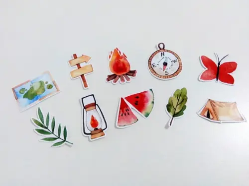 Aplique Acampamento 5 cm - Escoteiro