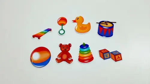 Aplique Brinquedos 3 cm