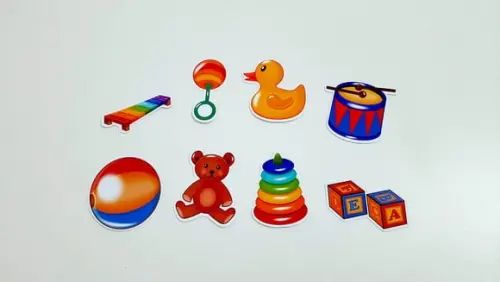Aplique Brinquedos 3 cm