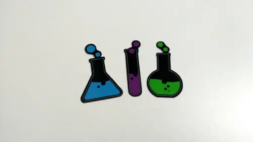 Aplique Ciências 7 cm - Laboratório