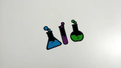 Aplique Ciências 5 cm - Laboratório