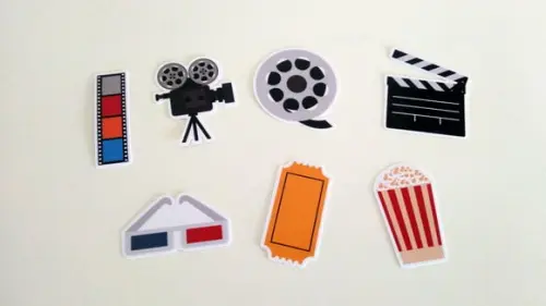 Aplique Cinema 5 cm