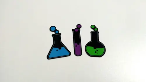 Aplique Ciências 7 cm - Laboratório