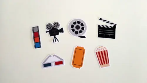 Aplique Cinema 5 cm